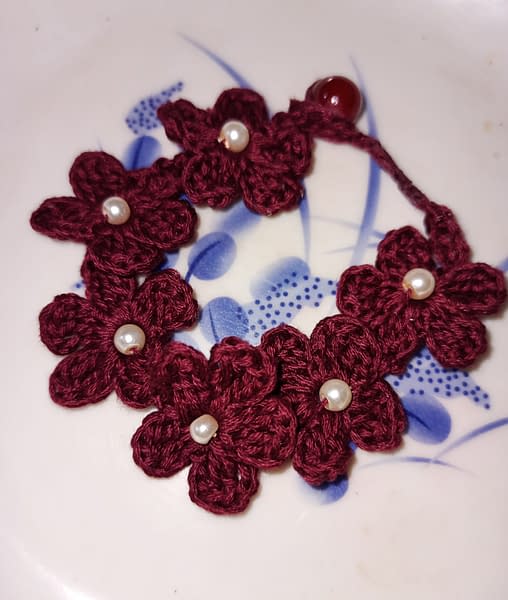 Handmade Crochet bracelet 3