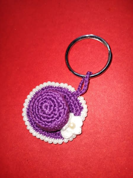 Handmade Crochet keychain 3