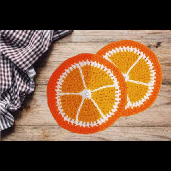 Handmade Crochet coasters 3