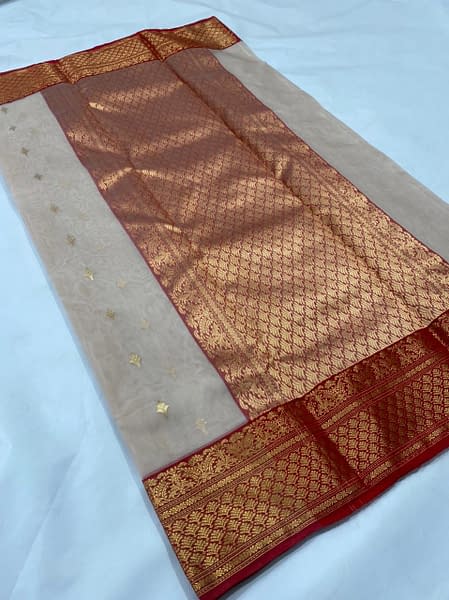 Handmade Chanderi Katan Silk