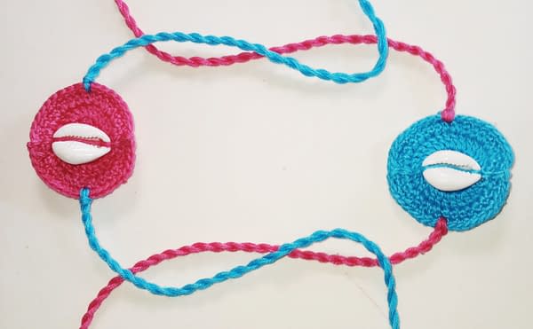 Handmade Crochet Rakhi-3 3