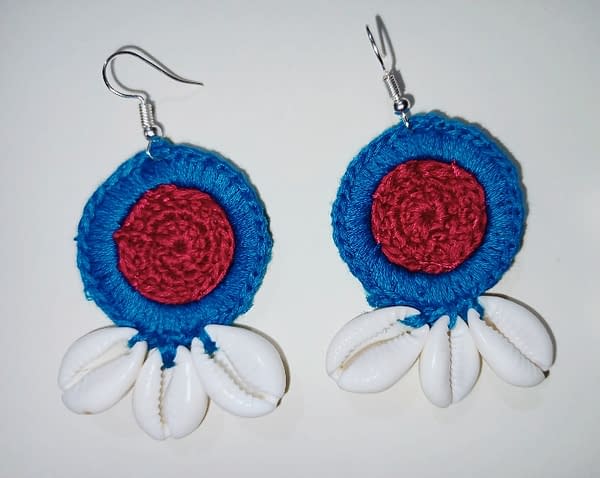Handmade Crochet earrings combo 3