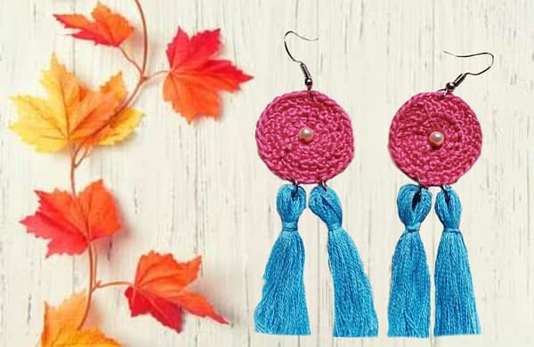 Handmade Crochet earrings